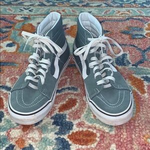 Blue Grey Vans